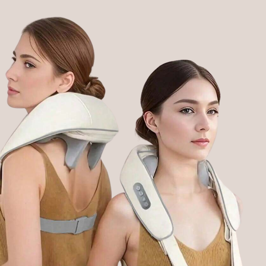 Electric neck massage pillow