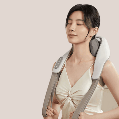 Electric neck massage pillow